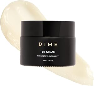 DIME Beauty TBT Cream - Anti-Wrinkle Night Cream with Bakuchiol Retinol Alternative for Fi